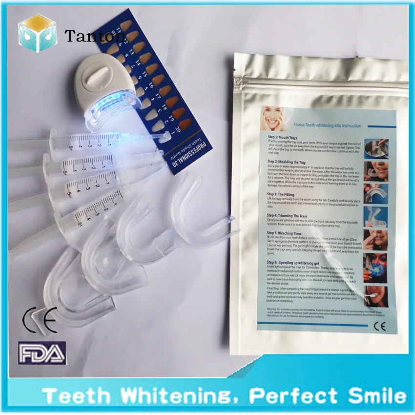 Professional Laser home use Carbamide peroxide dental teeth whitening