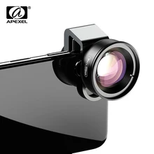 APEXEL 100 мм Макро объектив для камеры телефона 4 K HD Супер Макро линзы CPL Звездный фильтр для iphone xs max samsung s9 все смартфон
