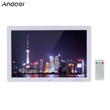 Andoer 1" светодиодный цифровой фоторамка 1440*900 Высокое разрешение 1080P рекламный автомат часы MP3 MP4 цифровая фоторамка