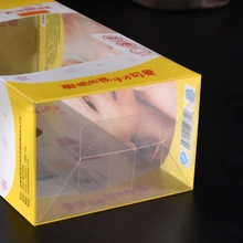 Заказная подарочная упаковка из ПВХ прозрачная коробка прозрачная упаковка для ресниц, большая прозрачная коробка поставщиков- PX20316