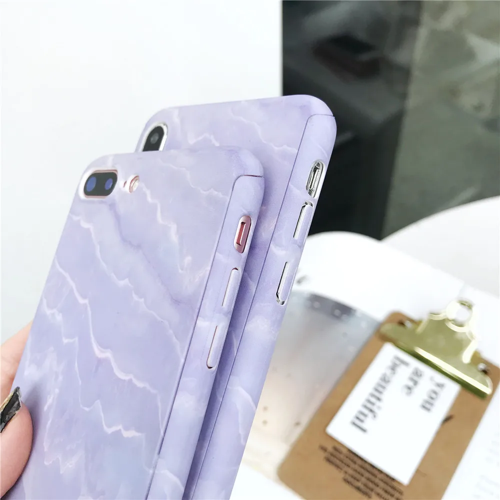 Трехцветный чехол с милым волнистым узором для iPhone X XR XS Max противоударный 8 7 6 6S 5 5E