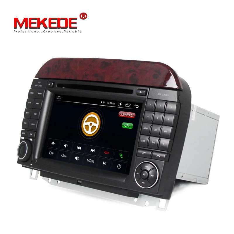 Top Free shipping 2DIN Android 8.1 Car dvd player radio For Mercedes Benz S-Class W220 W215 S280 S320 S350 S400 GPS Navi RDS BT WIFI 3