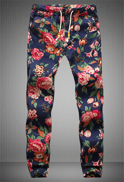 Новая Мода, Гавайские удобные фирменные мужские Штаны для отдыха высокого качества, Размеры M-5 xl, повседневные мужские штаны для бега s - Цвет: D