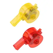 Вспышки Световой светодио дный свечение свисток Светящиеся в темноте игрушки День рождения игрушка Рождественский подарок судья игры Забавные свисток случайных Цвета