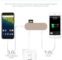 Sipolar 2017 НОВОЕ поступление Зарядки Usb С Hub, новый macbook Типа С hub Зарядки, Usb Тип C к Usb-адаптер