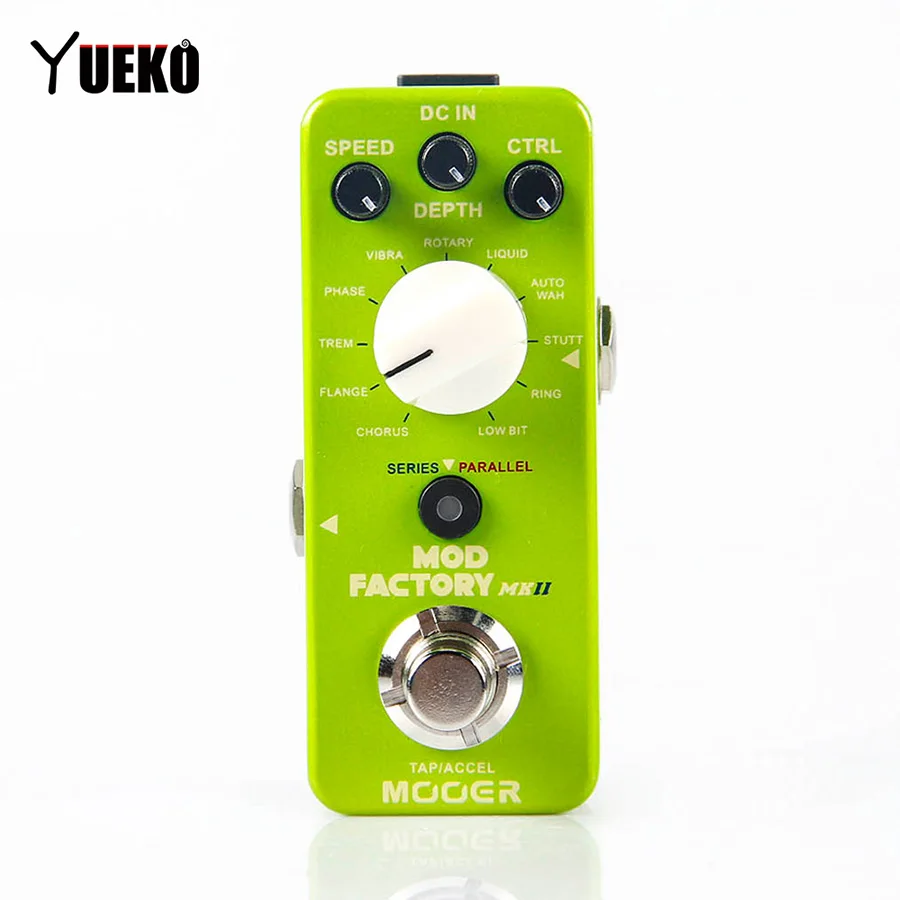 

Mooer Mod Factory MKII Modulation Effects Pedal /11 Kinds of Algorithms out of MOD FACTORY PRO for Guitar effect pedal