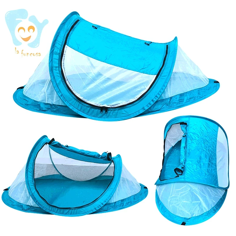 inflatable infant travel bed