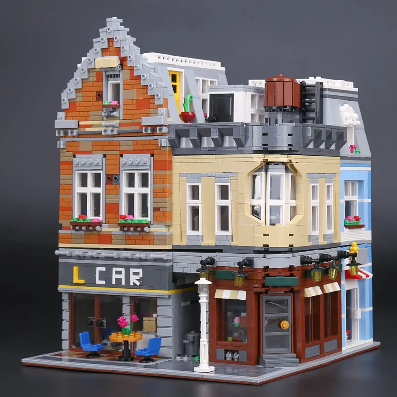 

Lepin 15034 4210Pcs Genuine MOC Series City Corner Sets Building Blocks Bricks 10259 Toys Construction Model Gifts