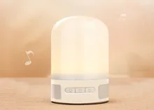 LED Color Change Touch Control Lamp Night Light Functional APP Bluetooth Speaker Music Sound Box Touch RGB Hands-free Table Lamp