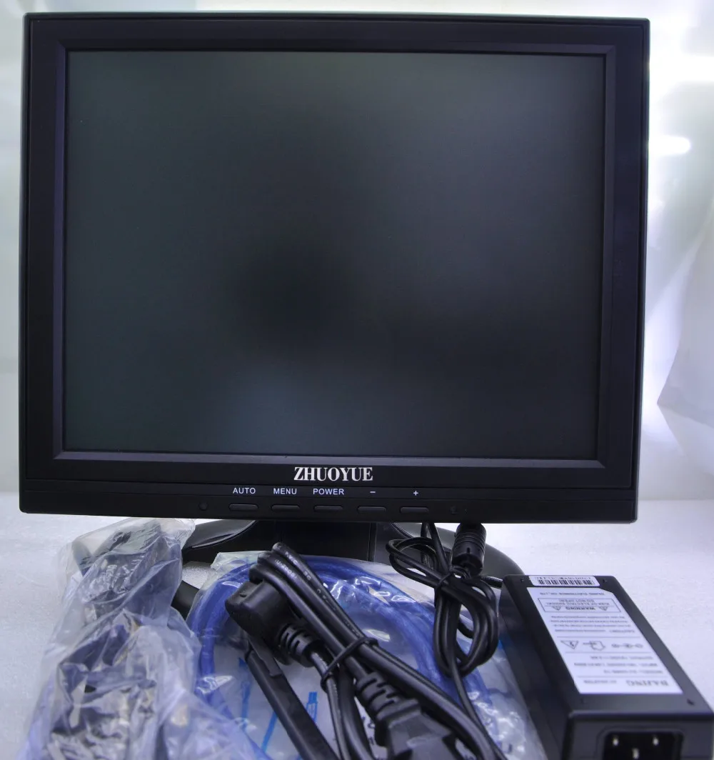 Запас 17 дюймов промышленный сенсорный ЖК-экран монитор ATM Distop компьютер сенсорный экран монитор/сенсорный монитор для POS