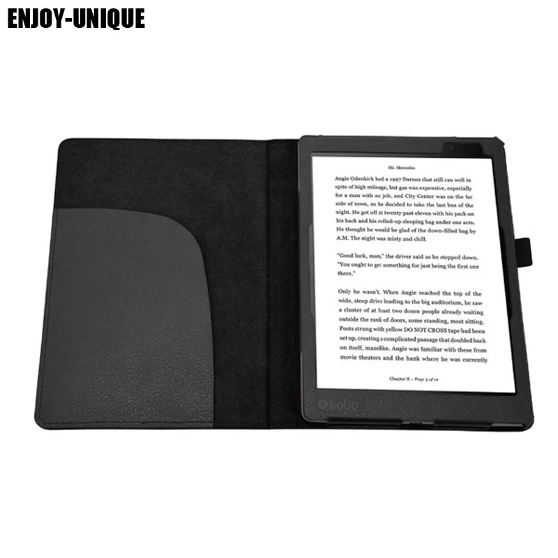 smart case For Kobo Aura One 7.8inch eReader PU leather cover case