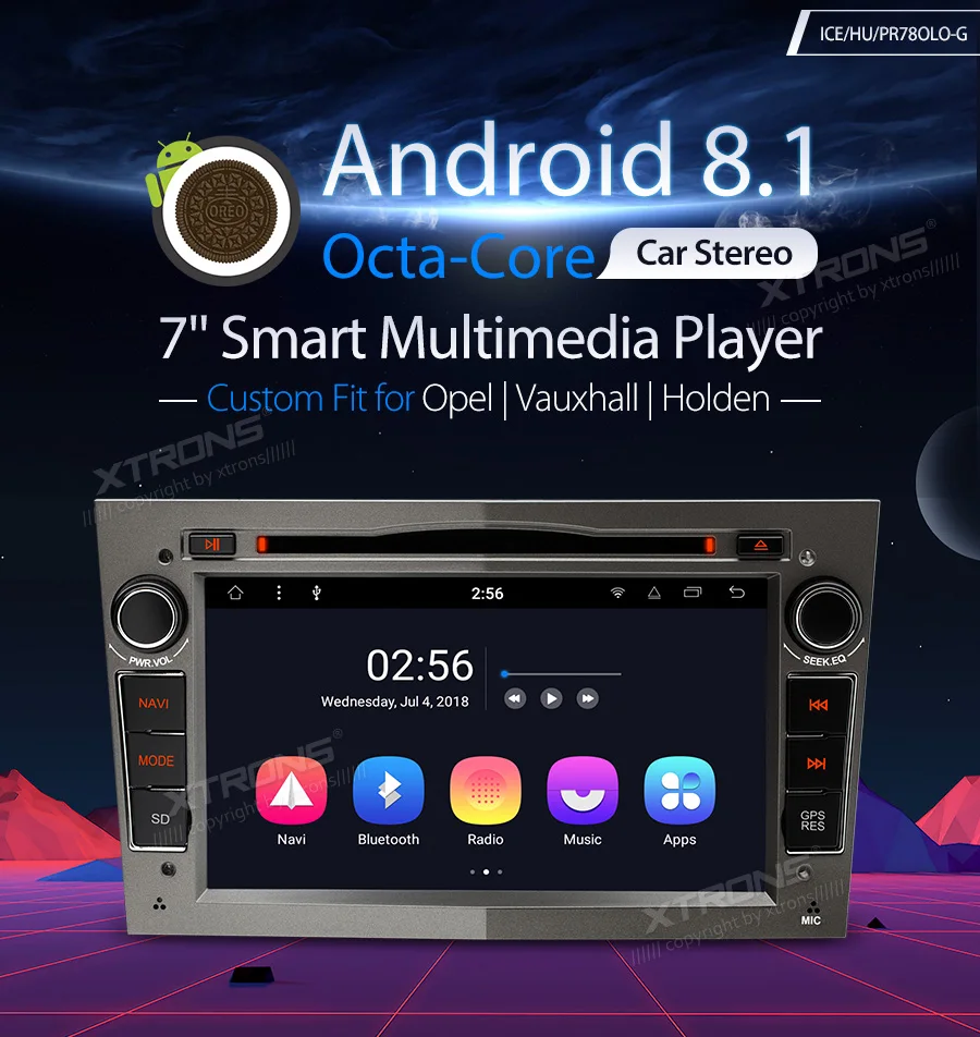Cheap 7" Android 8.1 Octa Core Car DVD GPS Radio for Opel/Vauxhall/Holden Antara 2006-2011 & Corsa (D) 2006-2011 & Vectra 2005-2008 0