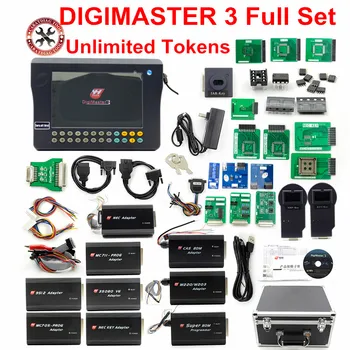 

Original Mileage Odometer correction Digimaster 3 Digimaster III Mileage Programmer with 980 Tokens/Unlimited Full Set