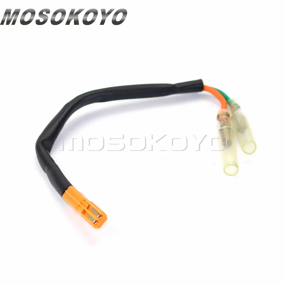 4 шт. разъемы для сигнала поворота мотоцикла CBR125R CBF1000 VT1300 VTX1800 VTR250 CB 500 2002 2013| |