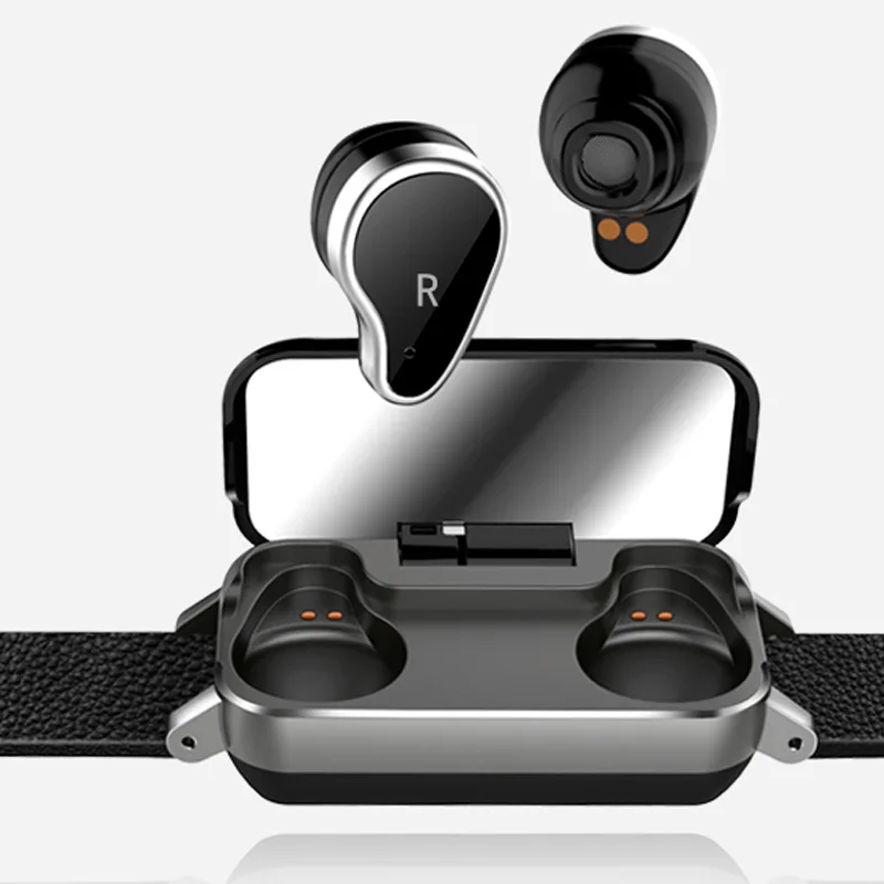 2019 Adsumad Смарт часы tT89 TWS наушники с двумя наушниками T89 Bluetooth 5 0 HR сердечный ритм