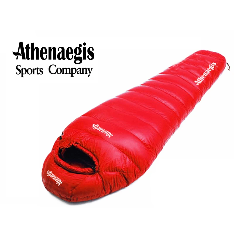 Спальный мешок Athenaegis для взрослых 1500 г с белым гусиным пухом|winter sleeping bag|down bagsleeping