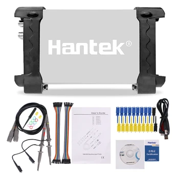 

Hantek 6022BL portable 2 Channels USB Virtual Oscilloscope 16 Channels Logic Analyzer 20MHz Bandwidth 48MSa/s Sample Rate