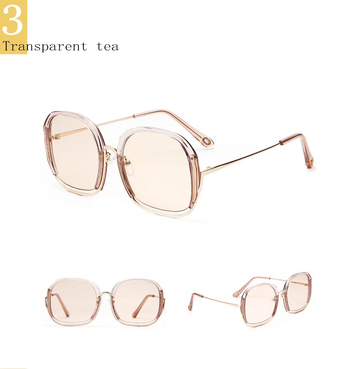 GIFANSEE для женщин Квадратные Солнцезащитные очки для негабаритных uxury бренд очки Винтаж Дизайн uv400