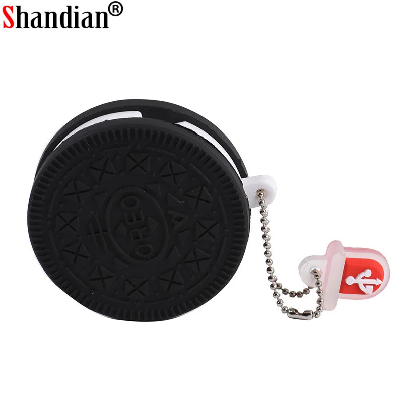 SHANDIAN мультфильм Oreo модель печенья usb2.0 4 ГБ 8 ГБ 16 ГБ 32 ГБ 64 ГБ флеш-накопитель USB флеш-накопитель креативный Подарочный флэш-Стик флешка