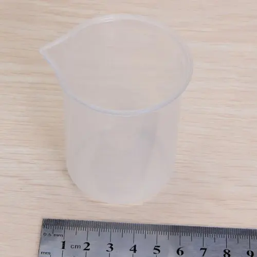 Доступная 5 шт. 100 мл прозрачный мерный стакан лабораторные пластиковые измерительные чашки