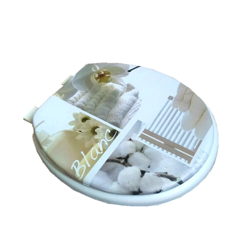 toilet seat cover set sponge fashion 17" toilet seat toilet lid pattern soft toilet seat warm