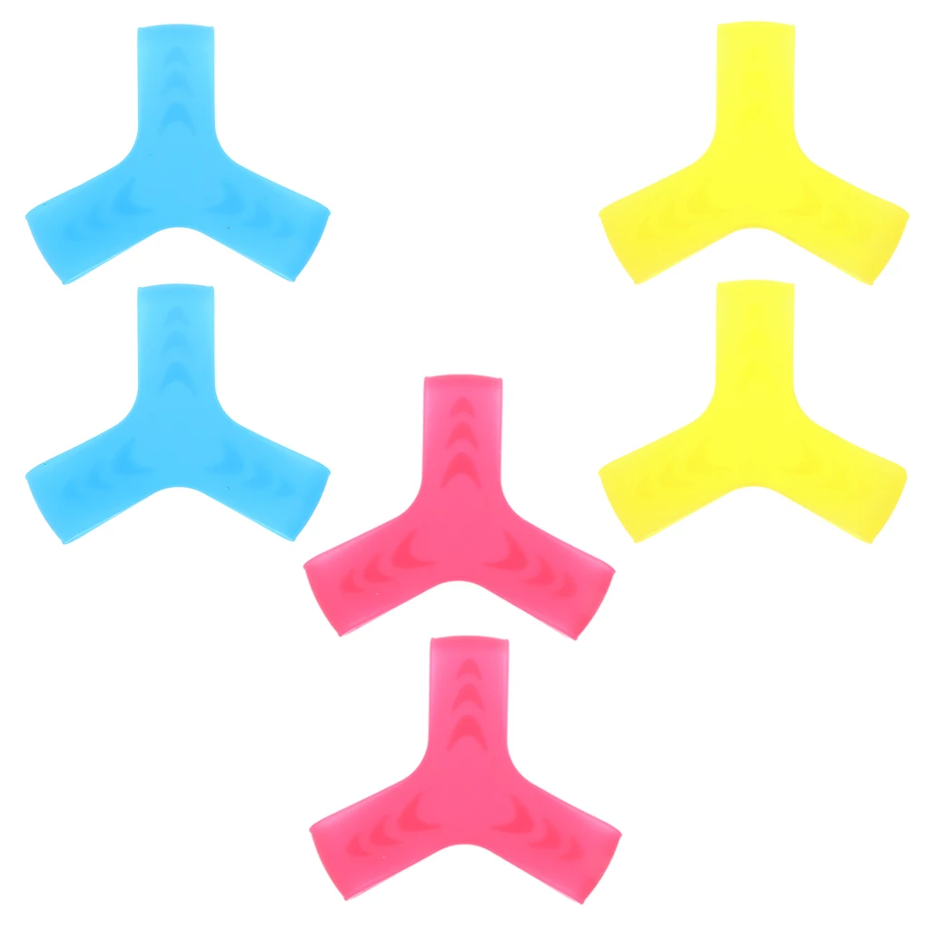 1 Pair Swimming Snorkeling Scuba Diving Elastic Soft Silicone Foot Flippers Fin Keepers Grippers Straps S/M/L 3 Colors Option