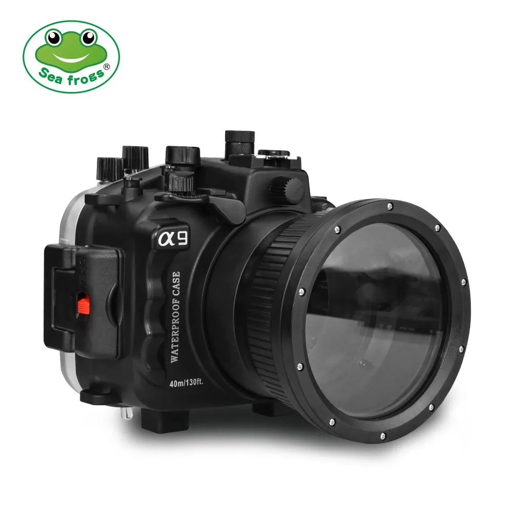 For Sony A9 Camera Waterproof Housing Case Underwater 40m All Function Photography Lens Tube Replaceable Protective Box Device