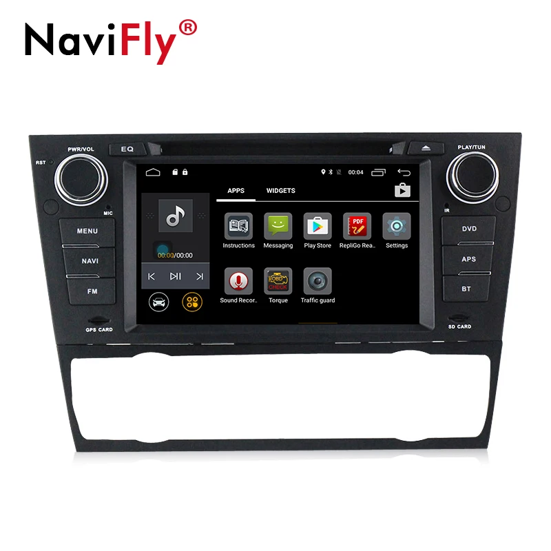 Excellent NaviFly pure Android 7.1 Quad Core Car DVD Player GPS Navi for E90 E91 E92 E93 Audio Radio Stereo Head Unit Free Canbus 3