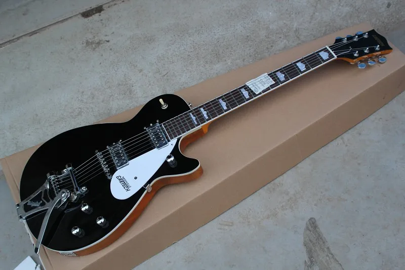 gretsch solid body guitar 1959 Bigsby Bridge chrome hardware electric