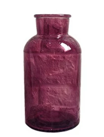 Красочные вазы ясень прозрачная стеклянная ваза украшения дома магазин украшения короткая Цветочная ваза гидропонная бутылка - Цвет: 1