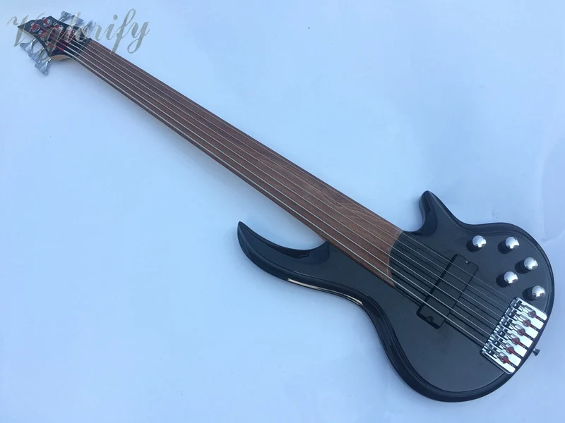 Stock kualitas baik 6 senar fretless bass gitarfretless bass guitars