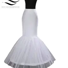 Элегантный Тюль Чистая мода одна кость короткий Тюль Русалка Нижняя юбка для Русалка свадебное платье SL-PC01
