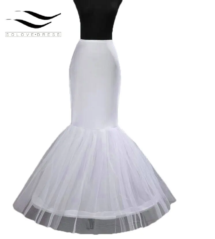 

Elegant Tulle Net Fashion One Bone Short Tulle Mermaid Petticoat For Mermaid Wedding Dress SL-PC01