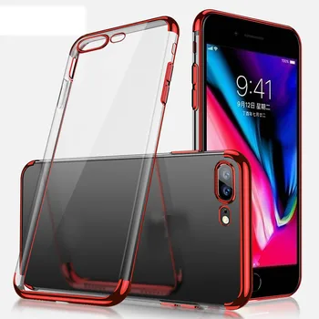 

Chromed Soft TPU For Iphone 11 Pro XR XS MX X 9 8 7 6 Plus Galaxy Note 10 9 S9 S10 5G S10e Electroplate Bling Skin Cover 150PCS