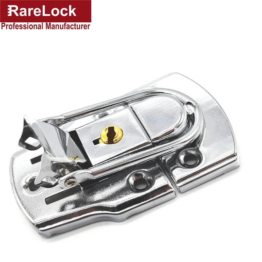 

Rarelock New Style Medium-sized Hasp Latch Lock Sliding Door Simple Convenience Window Cabinet Locks Cerradura f