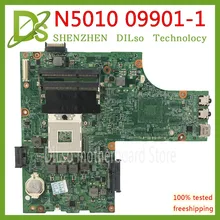 Kefu 09909-1 для DELL inspiron N5010 CN-0VX53T 0 V X 53 T VX53T 09909-1 48.4HH01.011 HM57 без GPU оригинальный Тесты материнская плата