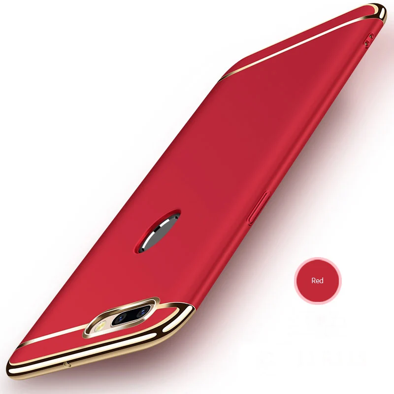 For OPPO R11 case Luxury Protection Back Cover 3 in 1 Armor Hard Plastic phone bag R11s plus cover fundas |
