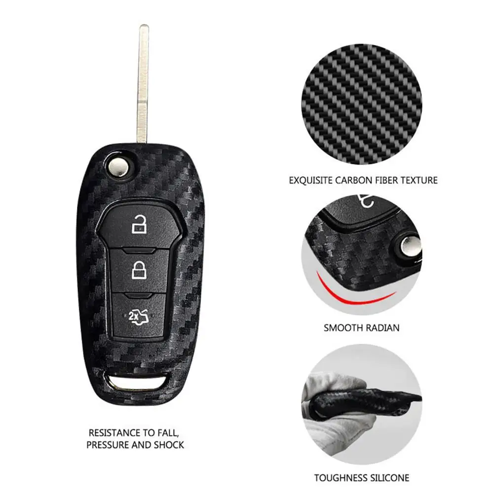 Автомобильный чехол из углеродного волокна для стайлинга Ford Focus Everest Explorer edge Kuga