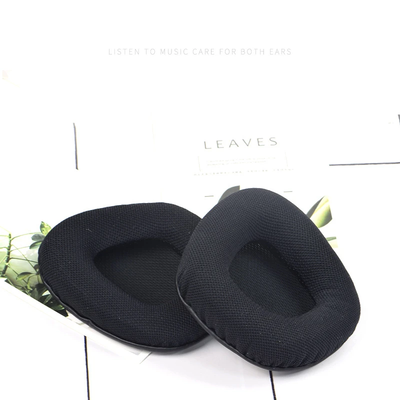 Replacement Fabric Ear Pads Foam Cushion Pillow Parts Cover for Corsair Void PRO RGB USB Premium Gaming Headset 7.1 Headphone