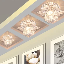 Светодиодный прожектор дневной фонарь коридор лампа Прихожая гостиная лампа зал креативный современный купол ZH SD141