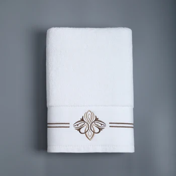 

Luxury Hotel Bath Towel High Quality Adult Soft Cotton Household Towel Men Women White Thick Absorbent Beauty Salon Towels B5T62