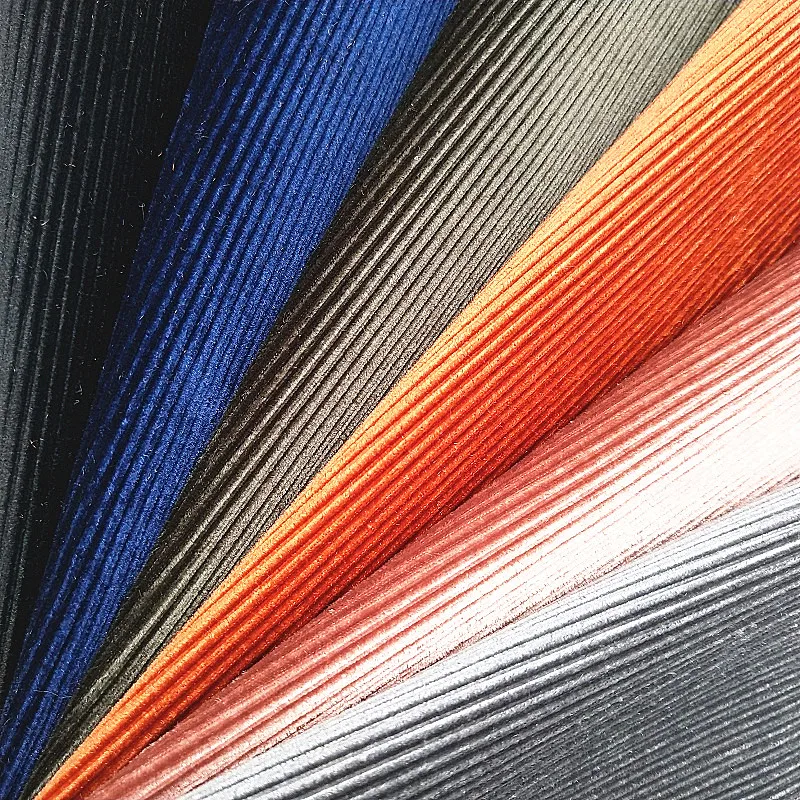 1PC 21X29CM Synthetic Letaher Cuero Sintetico Faux Leather Embossed Stripes Velvet For Making Bows Accessories T04 | Дом и сад