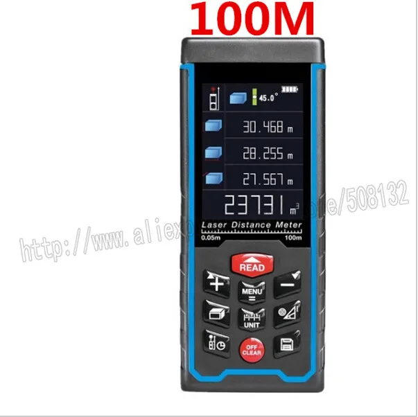 USB Rechargeabel цвет 50 м 70 80 100 120 лазерный дальномер ленточный для дальномера с лентой