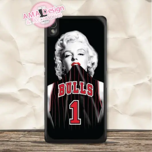 Basketball Jersey With Marilyn Monroe Case For Sony Xperia Z5 Z4 Z3 compact Z2 Z1 Z C3 C T3 T2 E4 SP M4 M2