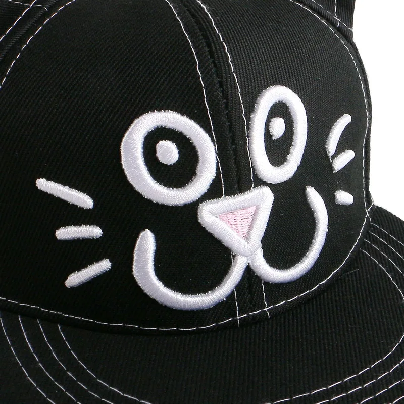 Модный детский хип-хоп snapback hat Новинка персонаж глаз дизайн подходит для мальчика девочки бренд ребенка бейсбольной кепки casquette