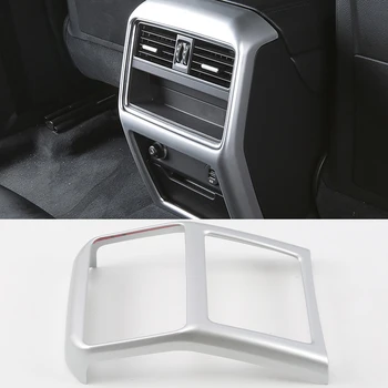 

For Porsche Cayenne 3rd Gen (PO536) 2018 2019 ABS Matte Car Interior Armrest Box Rear Air Condition Vent Outlet Cover Trim 1pcs