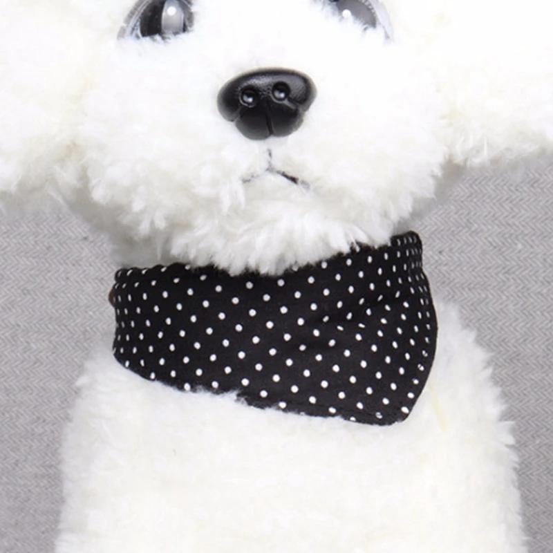 

Cute Puppy Kitten Neckerchief Necklace Pet Collars Dog Cat Adjustable Trianglular Scarf for Small Medium Large Dogs
