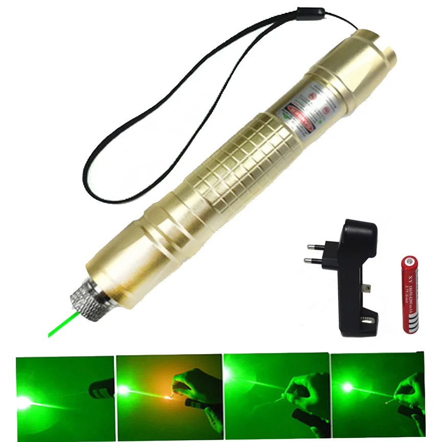 Newest Powerful Green Laser Pointer 8000 10000 Meters stars Pen With