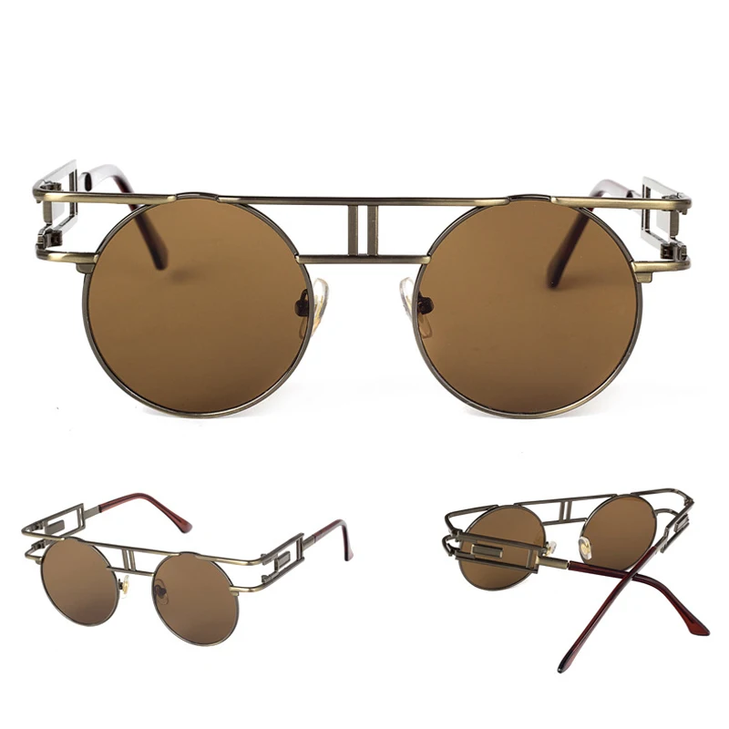 round gothic steampunk sunglasses (6)