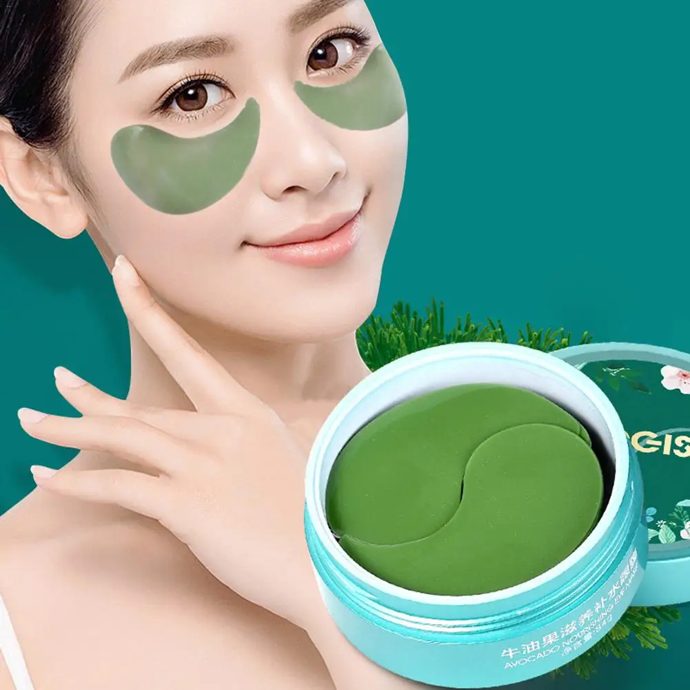 Buy 60 Pieces/Box Avocado Eye Mask For Dark Circles
